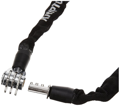 Kryptonite Keeper 411 Chain Combo Bicycle Lock - Black
