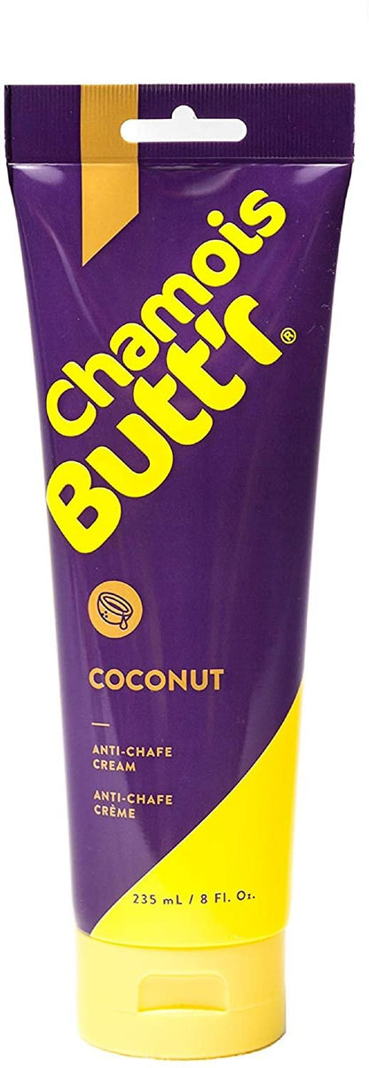 Chamois Butt'r Coconut Anti-Chafe Cream, 8 ounce tube