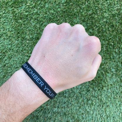 REMEMBER YOUR WHY Wristband - Triathlete Store