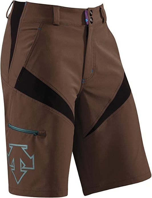 DESCENTE Women's Edge Short, Tan, Medium - 50% OFF!