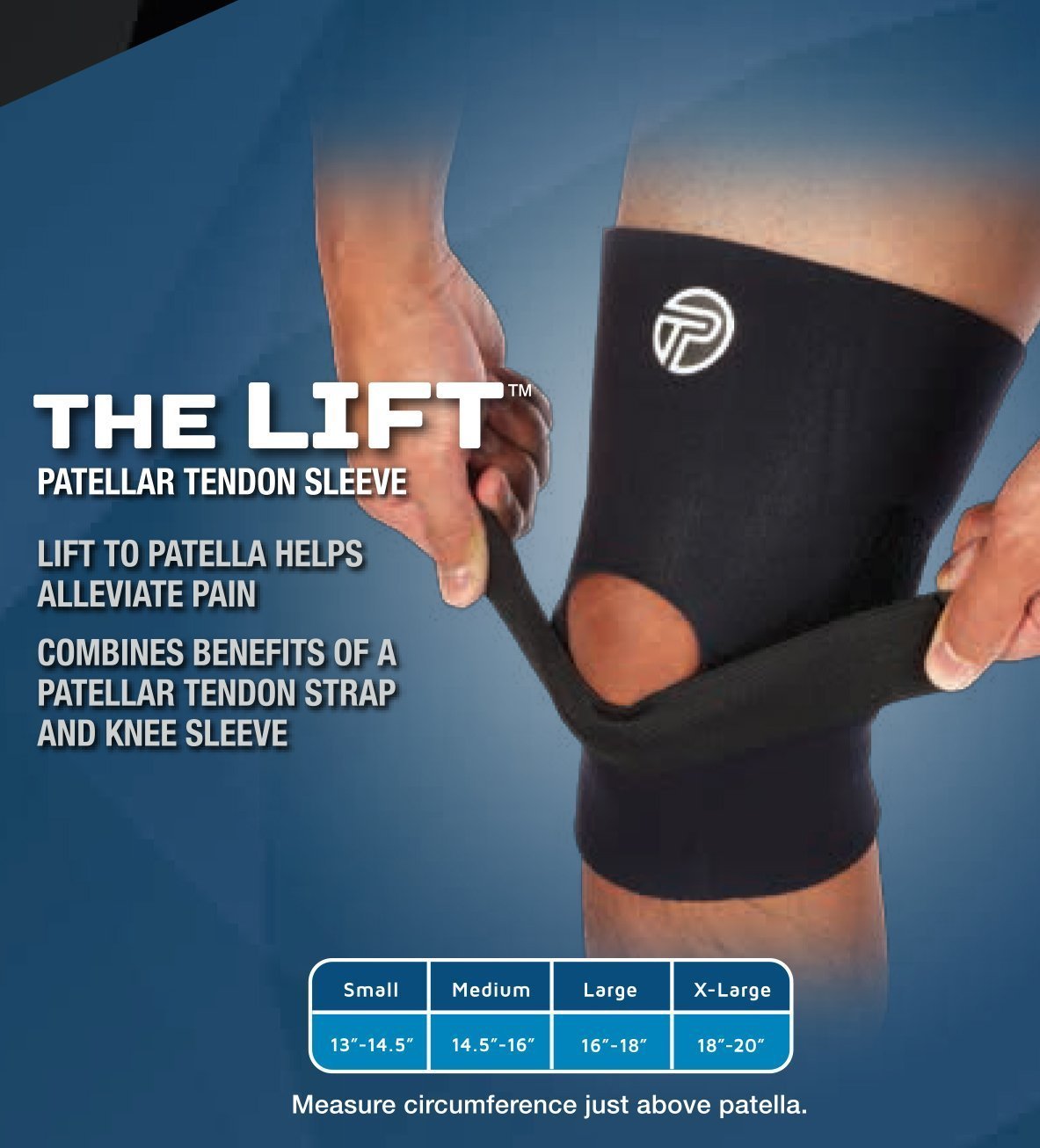 Pro-Tec Athletics The Lift Knee Support, Small