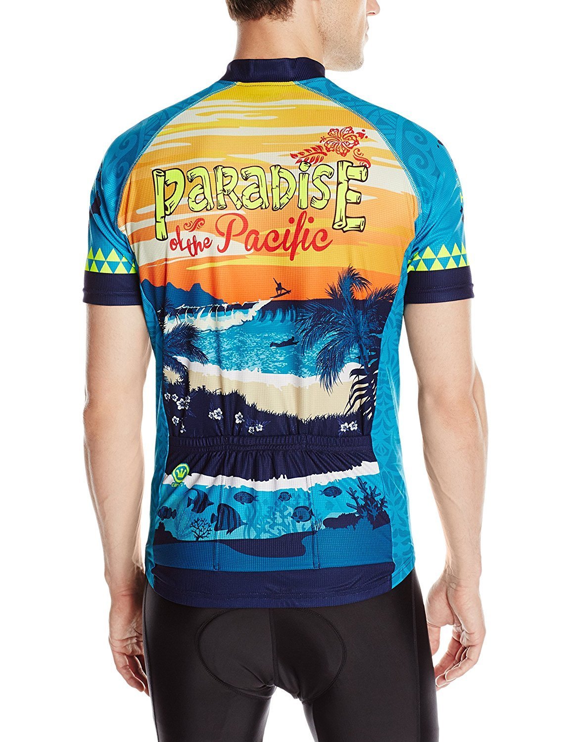 Canari Men's Hawaii Retro Cycling Jersey