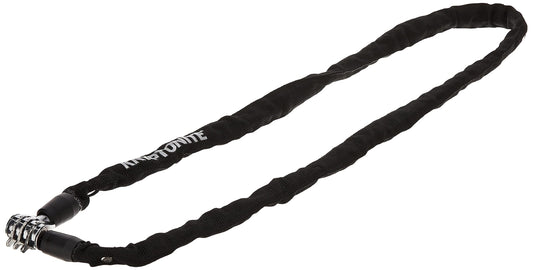 Kryptonite Keeper 411 Chain Combo Bicycle Lock - Black