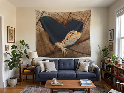 Bearded Dragon "Heart of the Wild" Wall Tapestry