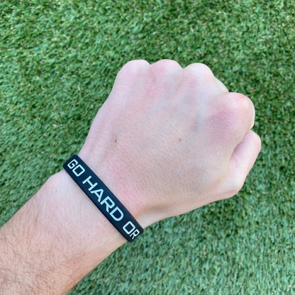 GO HARD OR GO HOME Wristband - Triathlete Store