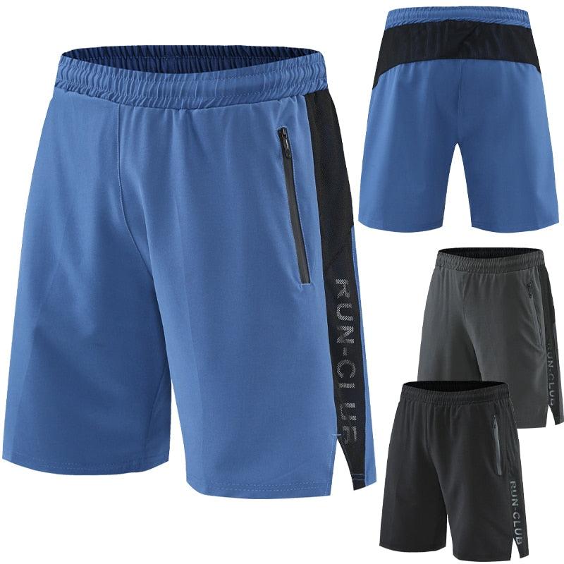 Men Run Shorts Patchwork Training Shorts Pockets Gym Sports Quick Dry Short Casual  New Summer Fitness Shorts Men's Swim Trunks Casual Breathable Fitness Shorts High Elastic Waist Pants