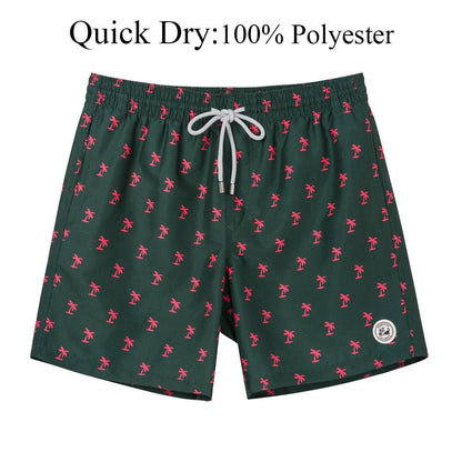 Men's Beach Shorts Boardshorts with Mesh Lining Men's Swimwear Beachwear Quick Dry Swim Shorts Swimming Trunks for Men Men's Beach Trunks Men's Beach Shorts Surfing Boardshorts with Mesh Lining Swimwear Outdoor Surfing Pants