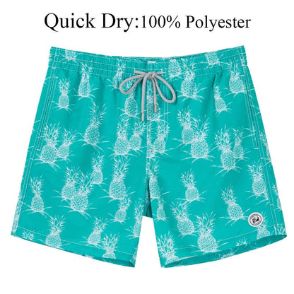 Men's Beach Shorts Boardshorts with Mesh Lining Men's Swimwear Beachwear Quick Dry Swim Shorts Swimming Trunks for Men Men's Beach Trunks Men's Beach Shorts Surfing Boardshorts with Mesh Lining Swimwear Outdoor Surfing Pants