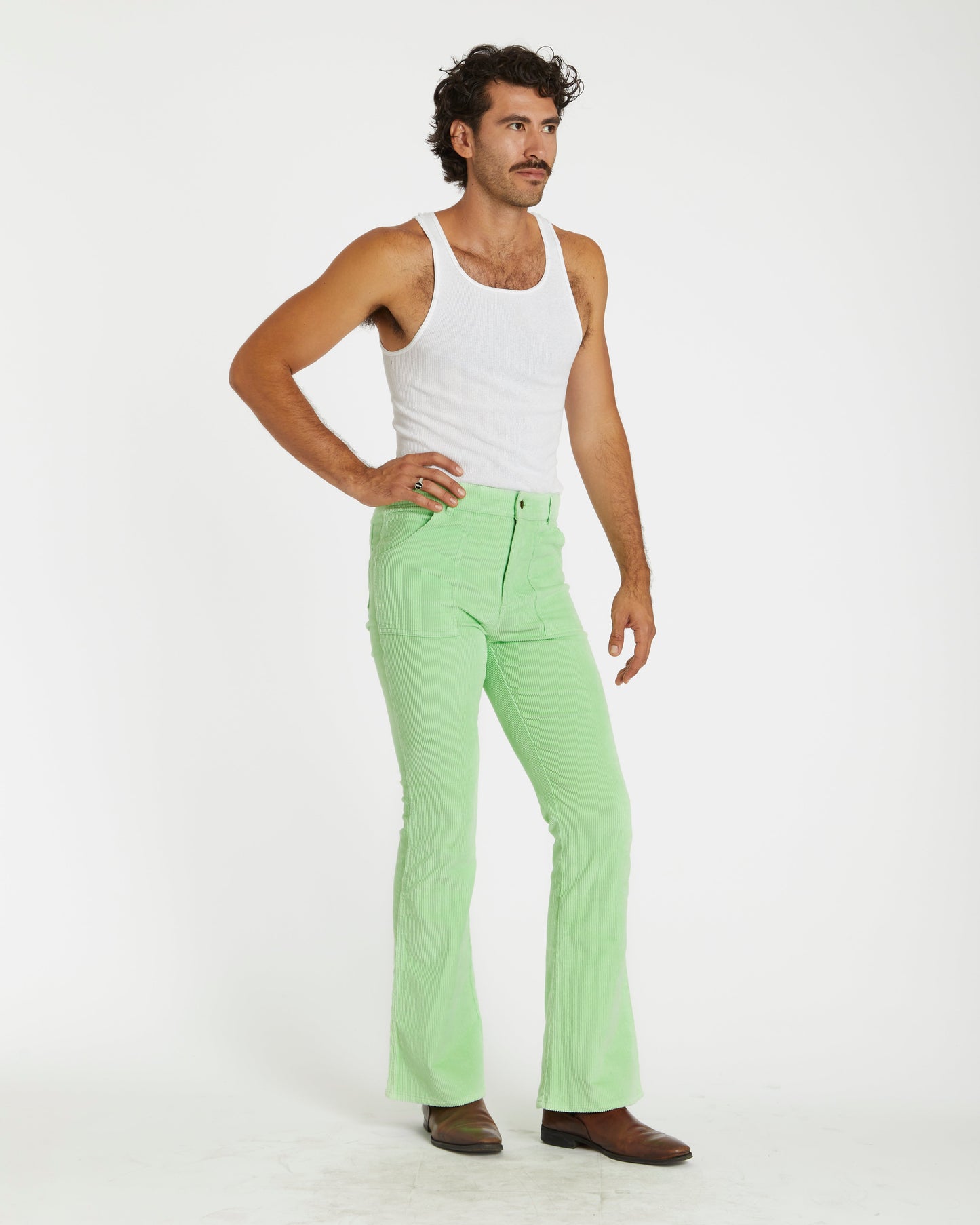 Men's Bell Bottom (Honeydew)