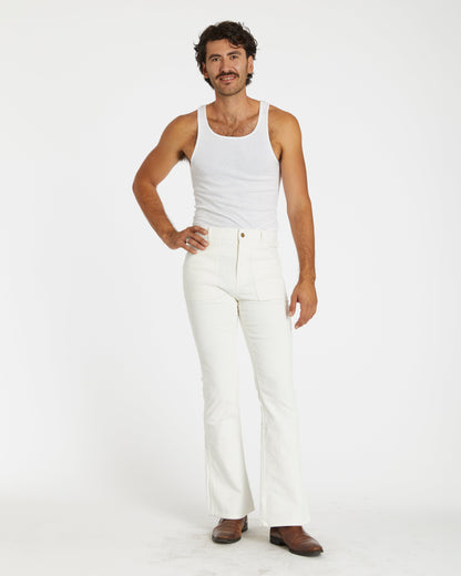 Men's Bell Bottom (White)