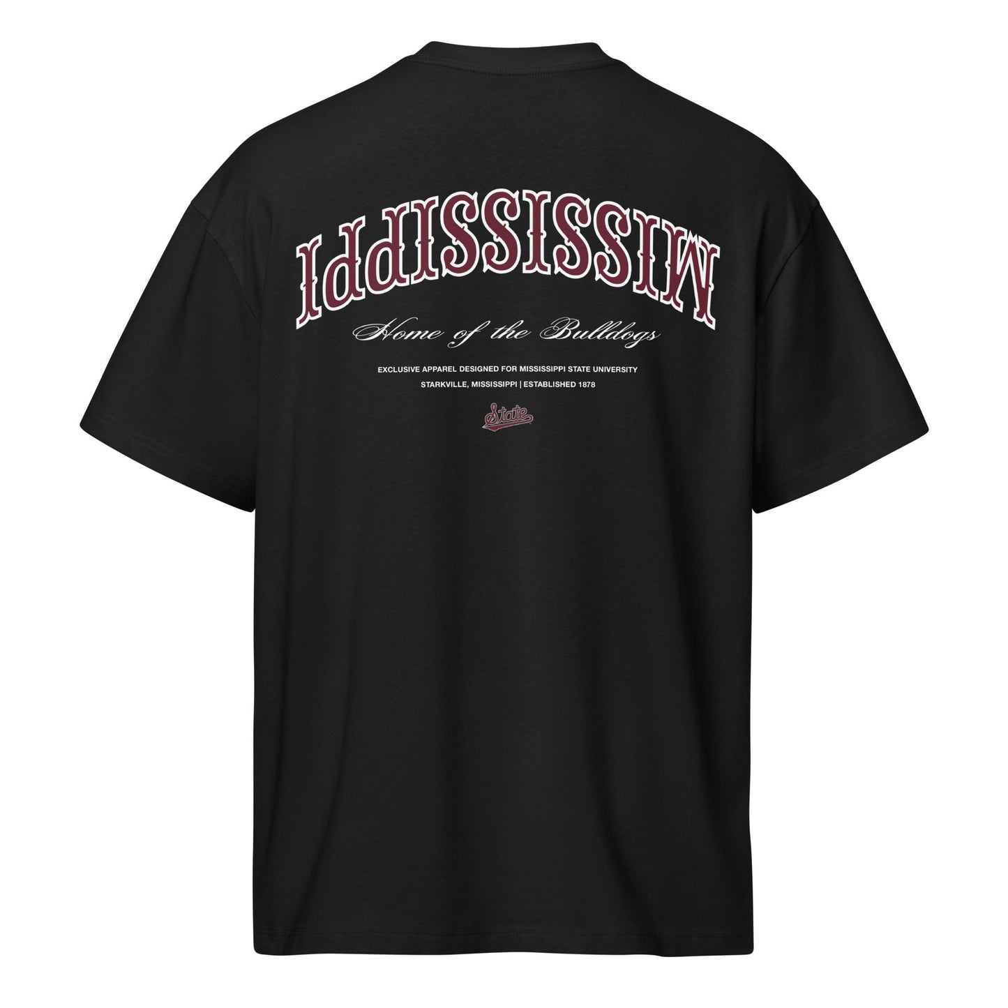 Mississippi State Essentials Oversized Tee