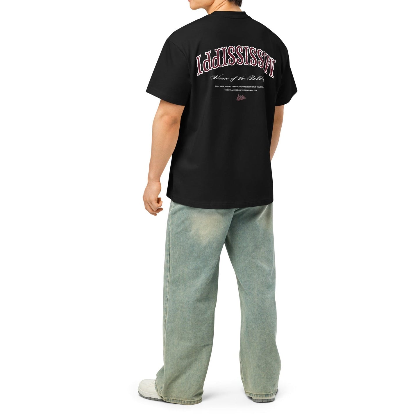 Mississippi State Essentials Oversized Tee