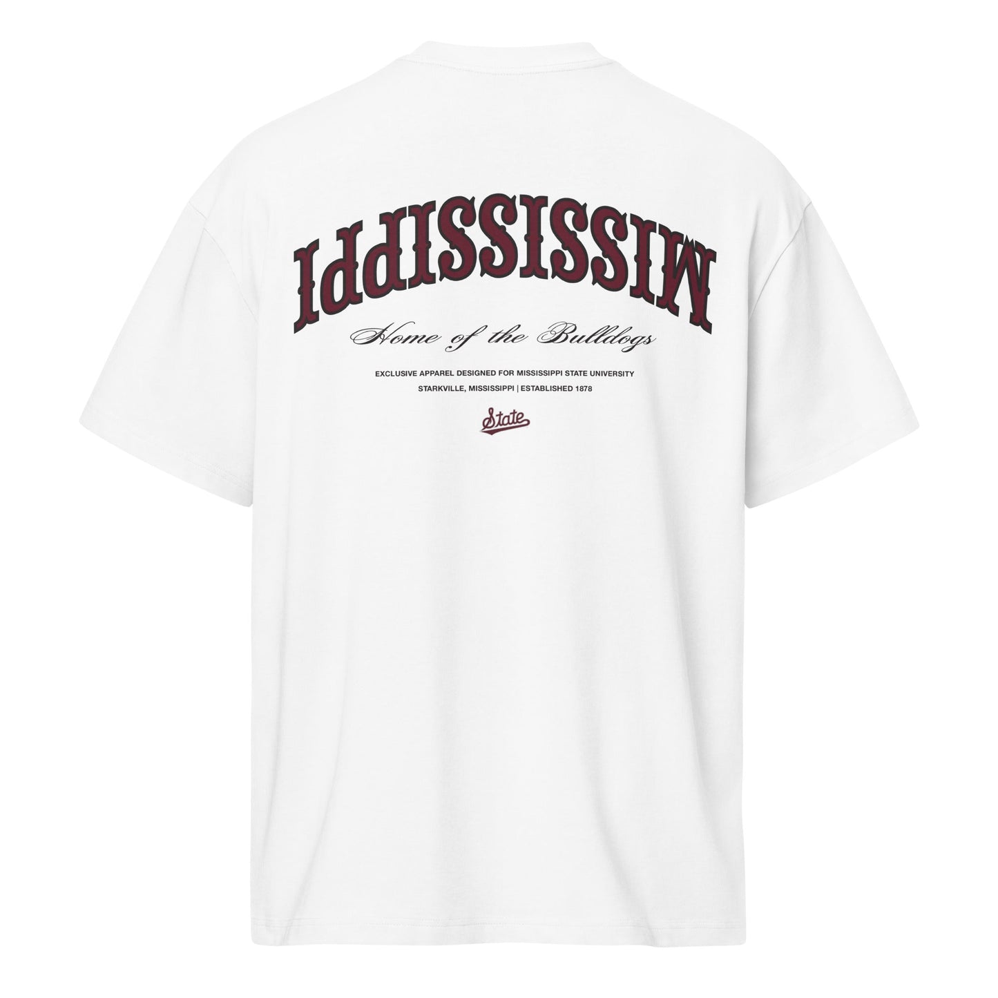 Mississippi State Essentials Oversized Tee