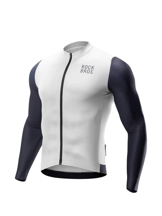 Men's Breathable Long-Sleeve Cycling Jersey