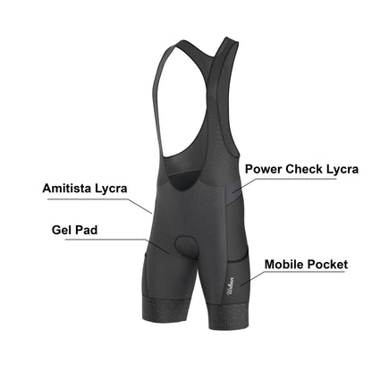 Men’s Classic Black Short Sleeve Cycling Kit — Performance Jersey & Bib Shorts