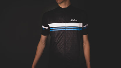 Men’s Classic Black Short Sleeve Cycling Kit — Performance Jersey & Bib Shorts