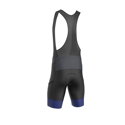 Men’s Classic Blue Cycling Kit — Performance Jersey & Bib Shorts