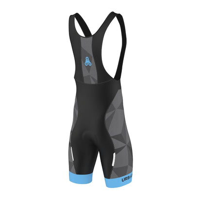 Men’s Elite Graphite Cycling Jersey & Bib Shorts – Road & Gravel Performance Kit
