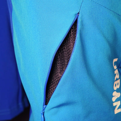 Flex MTB Trail Shorts — Soft-Shell Mountain Bike Shorts with Zip Pockets & Vents