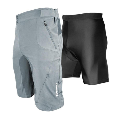 Flex MTB Trail Shorts — Soft-Shell Mountain Bike Shorts with Zip Pockets & Vents