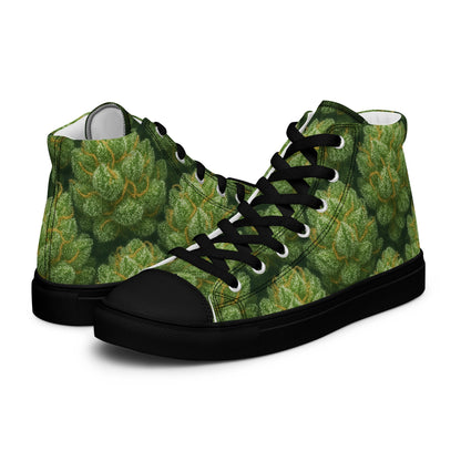 Men’s high top canvas shoes