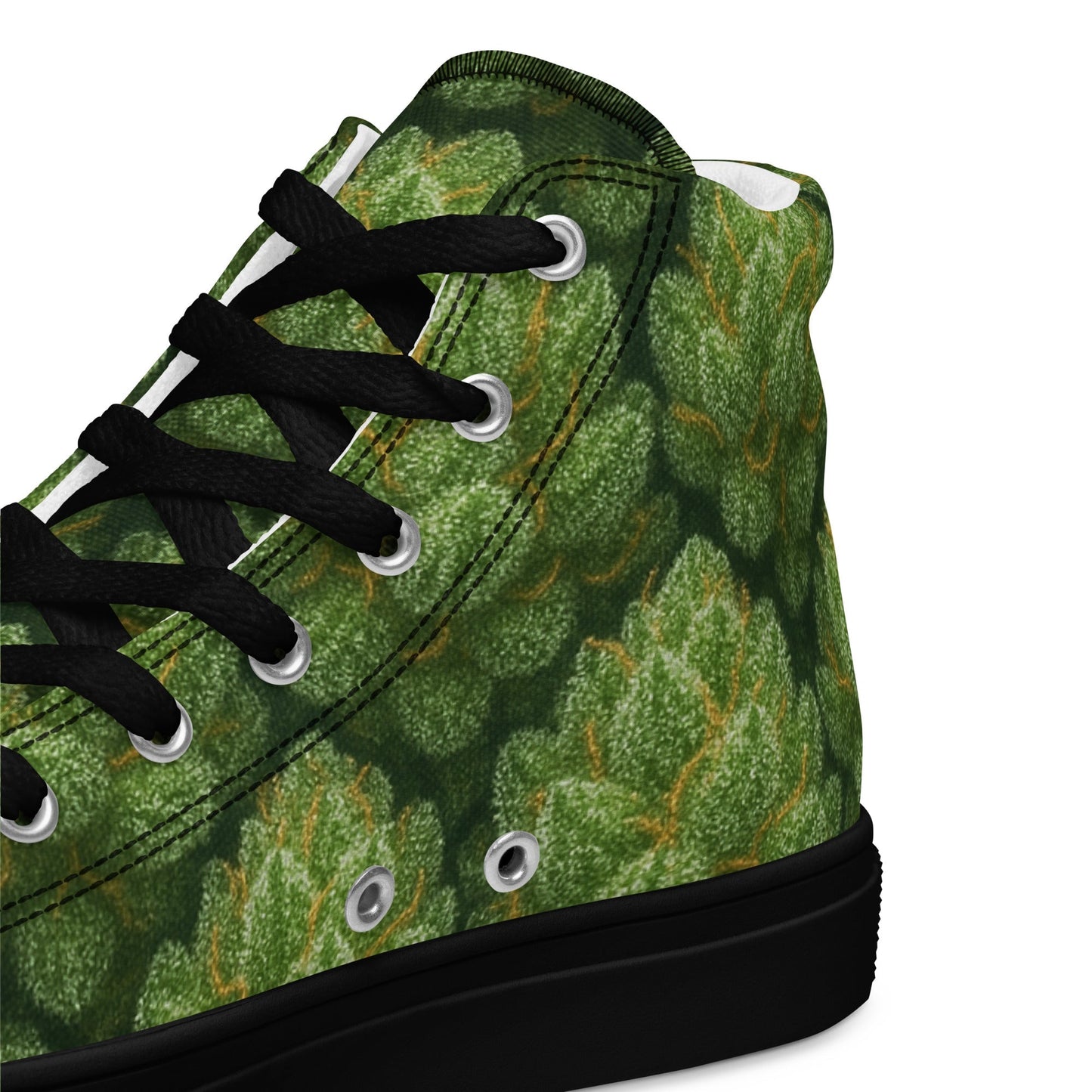 Men’s high top canvas shoes