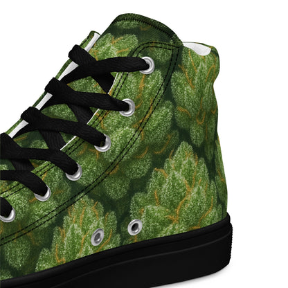 Men’s high top canvas shoes