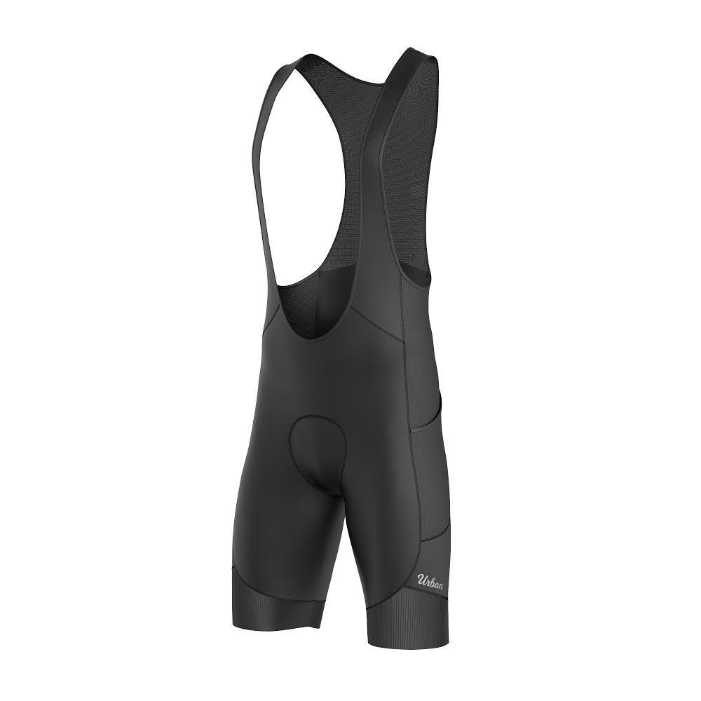 MTB Bib Shorts with 4 Pockets — 3D Gel Chamois, Thigh Pockets & Italian Fabric