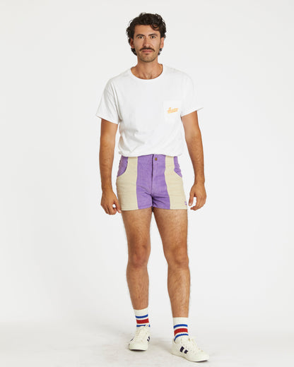 Men's Short (Purple/Sand)