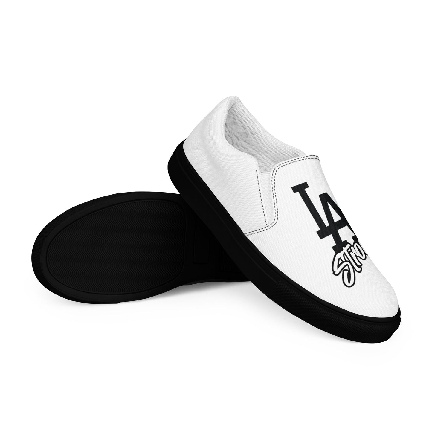 LA Strong Men’s slip-on canvas shoes