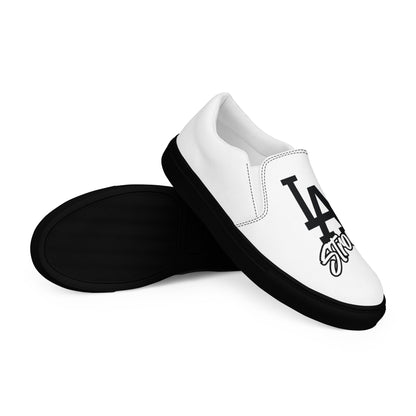 LA Strong Men’s slip-on canvas shoes