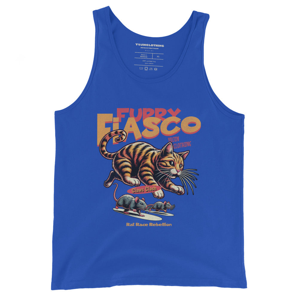 Furry Fiasco Cat Tank Top