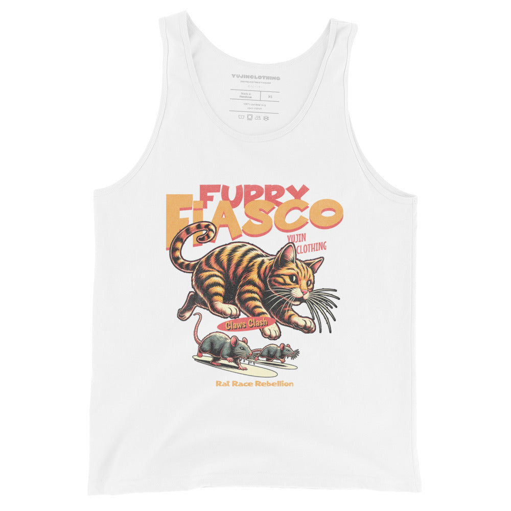 Furry Fiasco Cat Tank Top