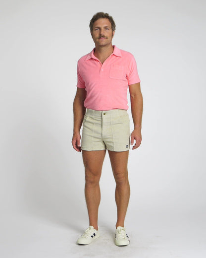 Men's Terry Polo (Watermelon)