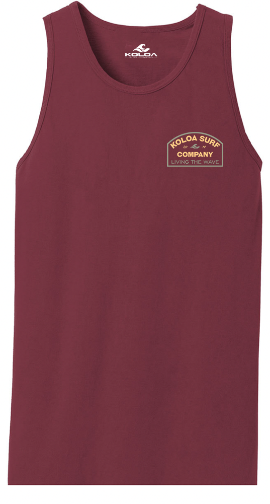 Koloa Honopu Arch Pigment-Dyed Tank Top