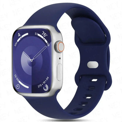 Silicone Apple Watch Band Series 11/10/9/8/7/6/5/4/ SE / Ultra 1/2/3