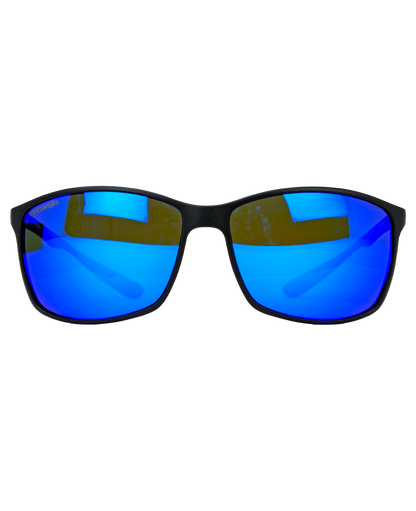 Milano (Black/Blue Mirror Polarized Lens)