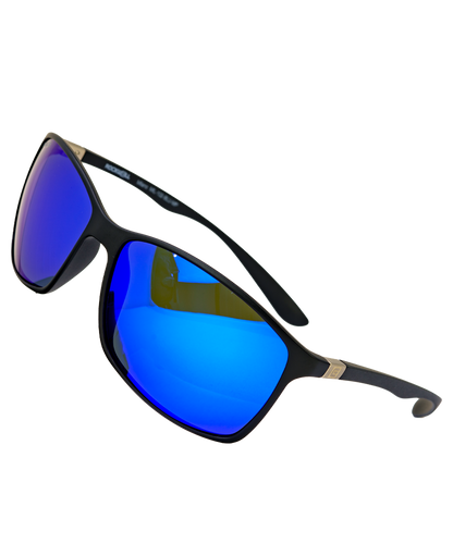 Milano (Black/Blue Mirror Polarized Lens)