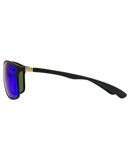 Milano (Black/Blue Mirror Polarized Lens)