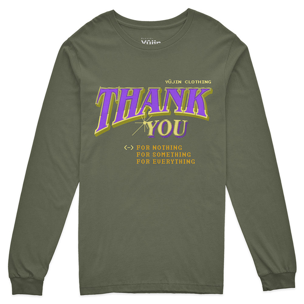 Thank You Long Sleeve T-Shirt