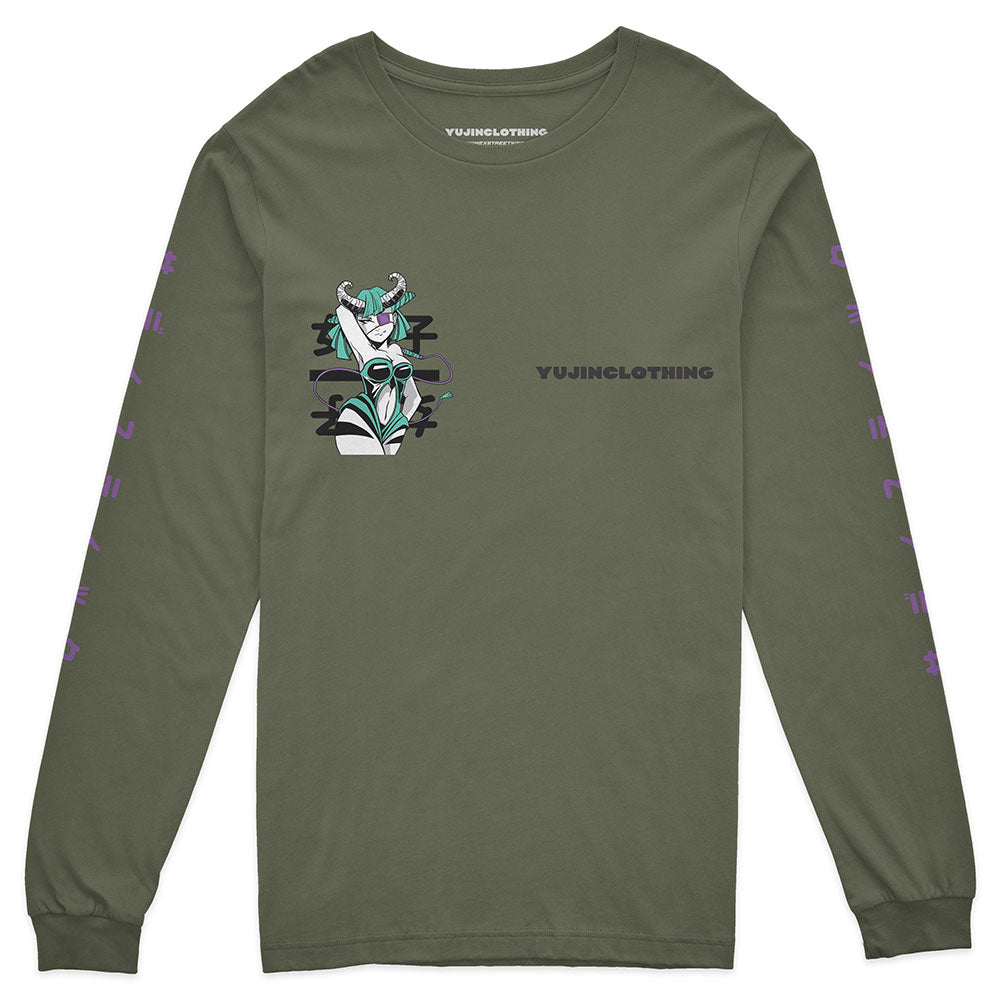 Sexy Demon Long Sleeve T-Shirt