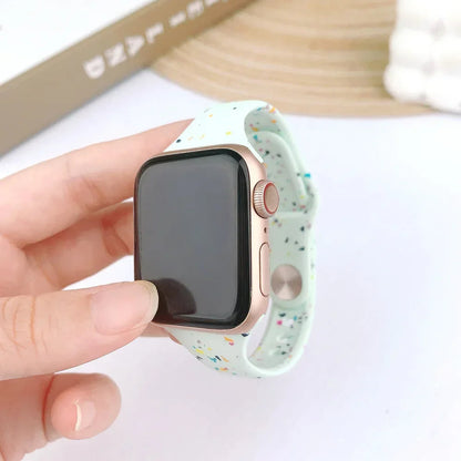 Slim Silicon Apple Watch Band-Strap
