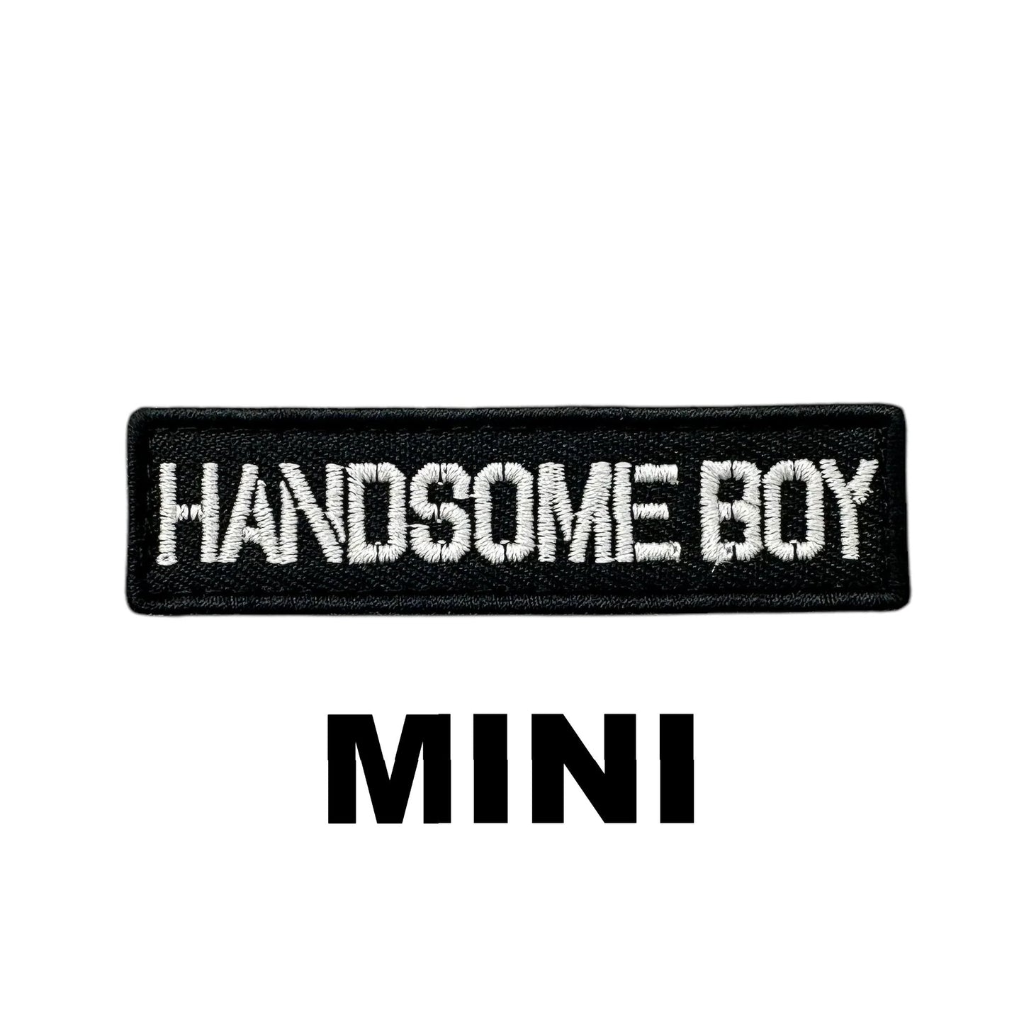 Mini Handsome Boy Morale Patch