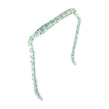 Mint Gold Aztec Headband