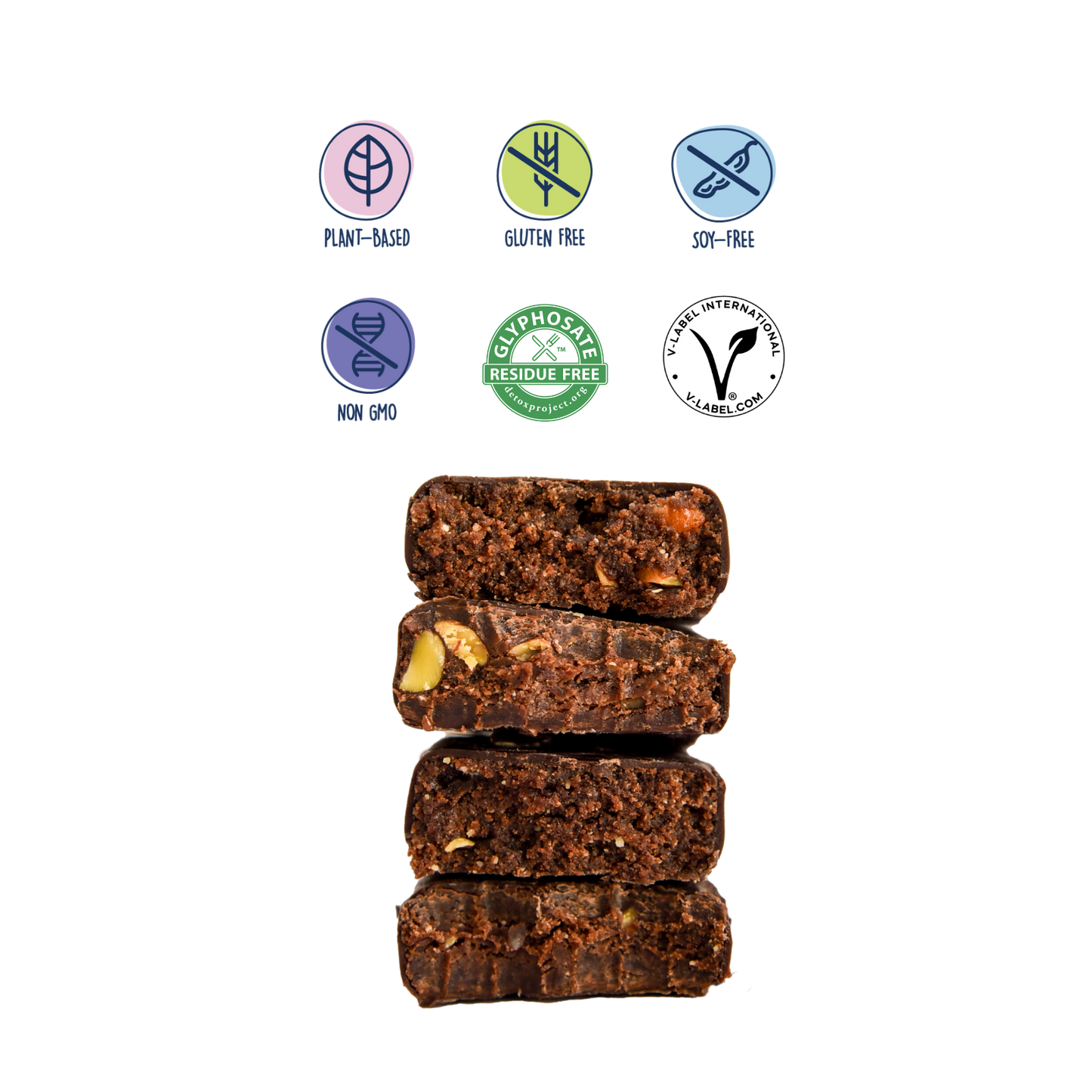 dark chocolate mint nutrition bars