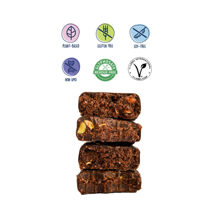 dark chocolate mint nutrition bars