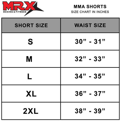 MEN'S Mma Grappling Shorts Mrx Fighting Short 1111