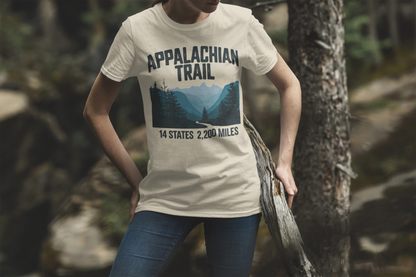 Appalachian Trail 14 States 2200 Miles Unisex Fit Soft T-Shirt