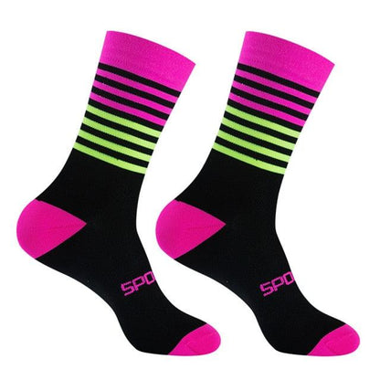 Modern Unisex Cycling Socks For Men And Women Outdoor Sports Socks Bike Footwear for Road Bike Running Basketball Sports Socks For Cycling
