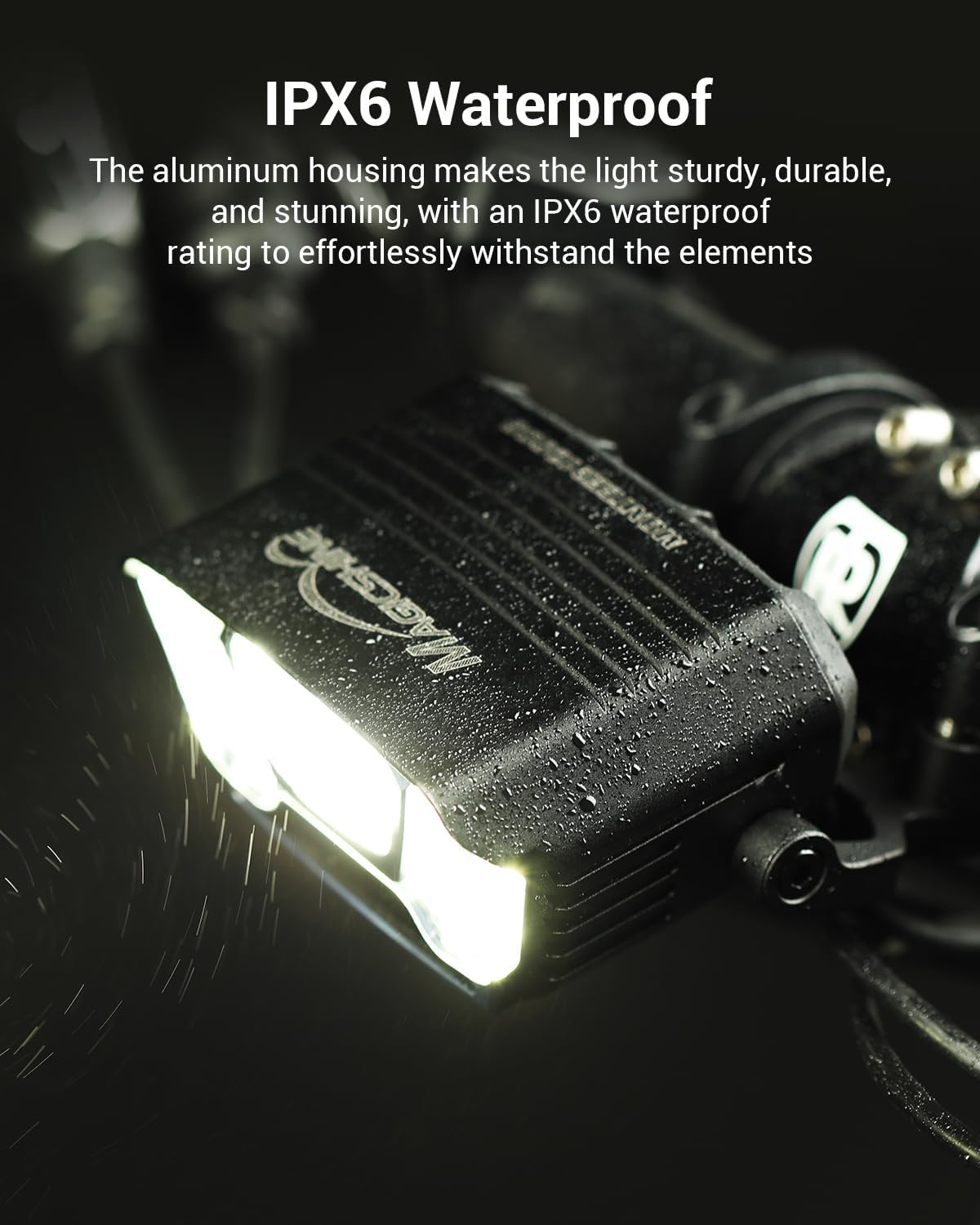 Magicshine MONTEER 12000 Mountain Bike Light,IPX6 Waterproof 12000 Lumen Max Output,20,000mAh Type-C Battery Pack with Reverse Charging Ultimate MTB Light